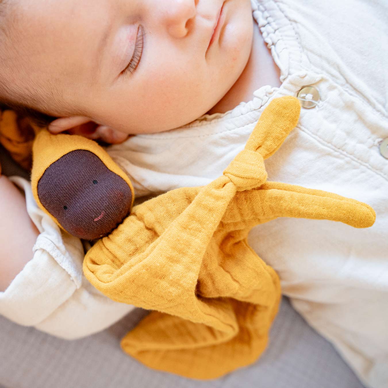 Waldorfwichtel klein ocker Waldorfwichtel klein ocker