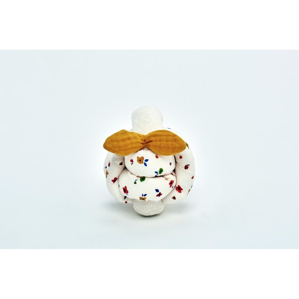 KNOT BALL mit Glocke ocker KNOT BALL mit Glocke ocker