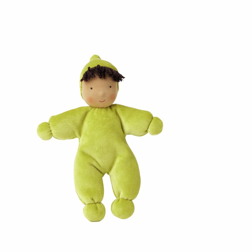 Waldorfpuppe LOLO moos Waldorfpuppe LOLO moos