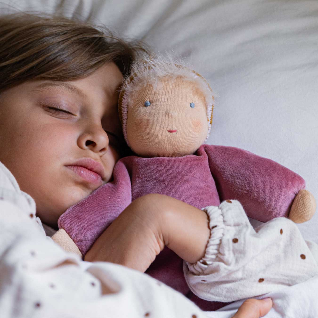 Waldorfpuppe NANA rose