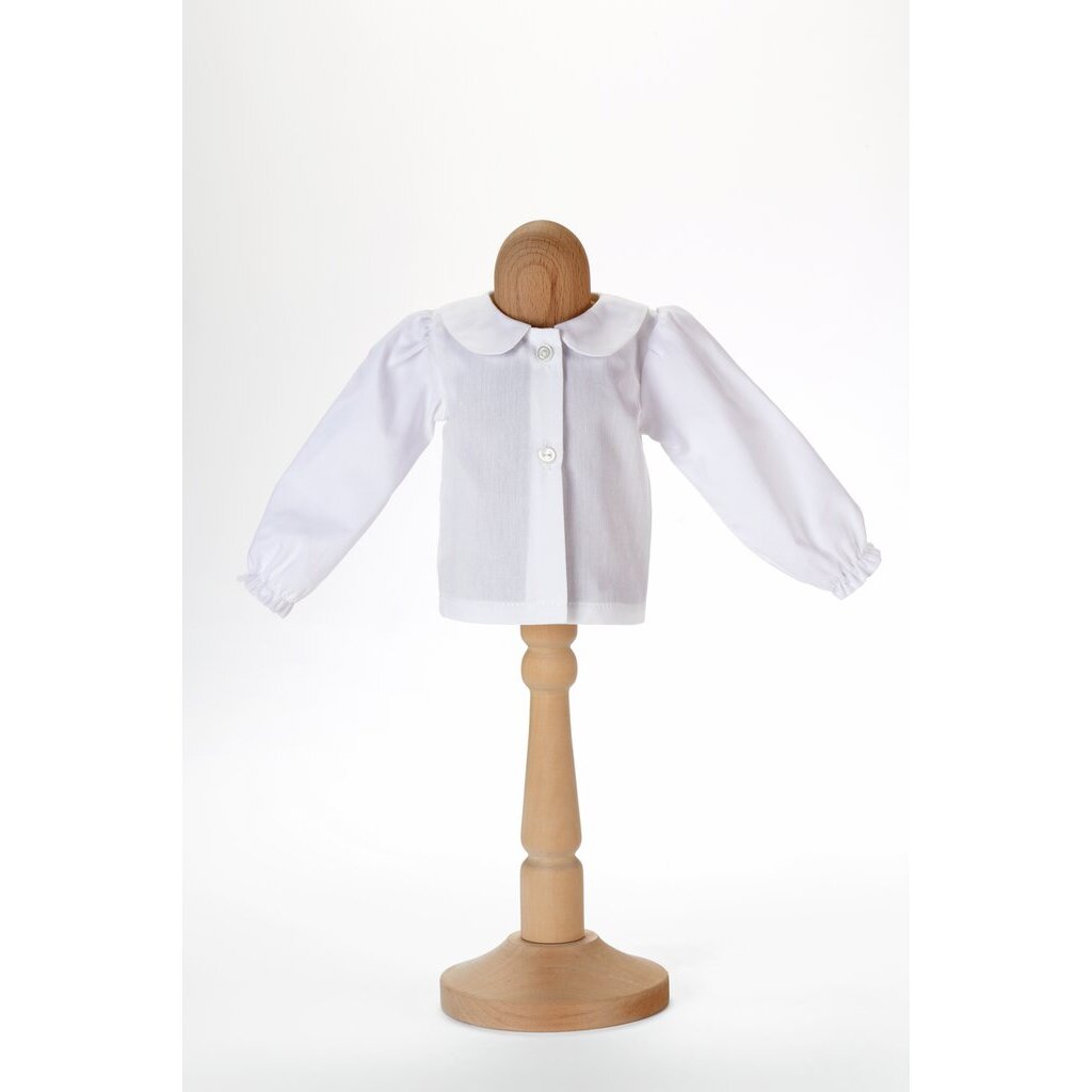 Bekleidung Bluse weiß 52 cm Bekleidung Bluse weiß 52 cm