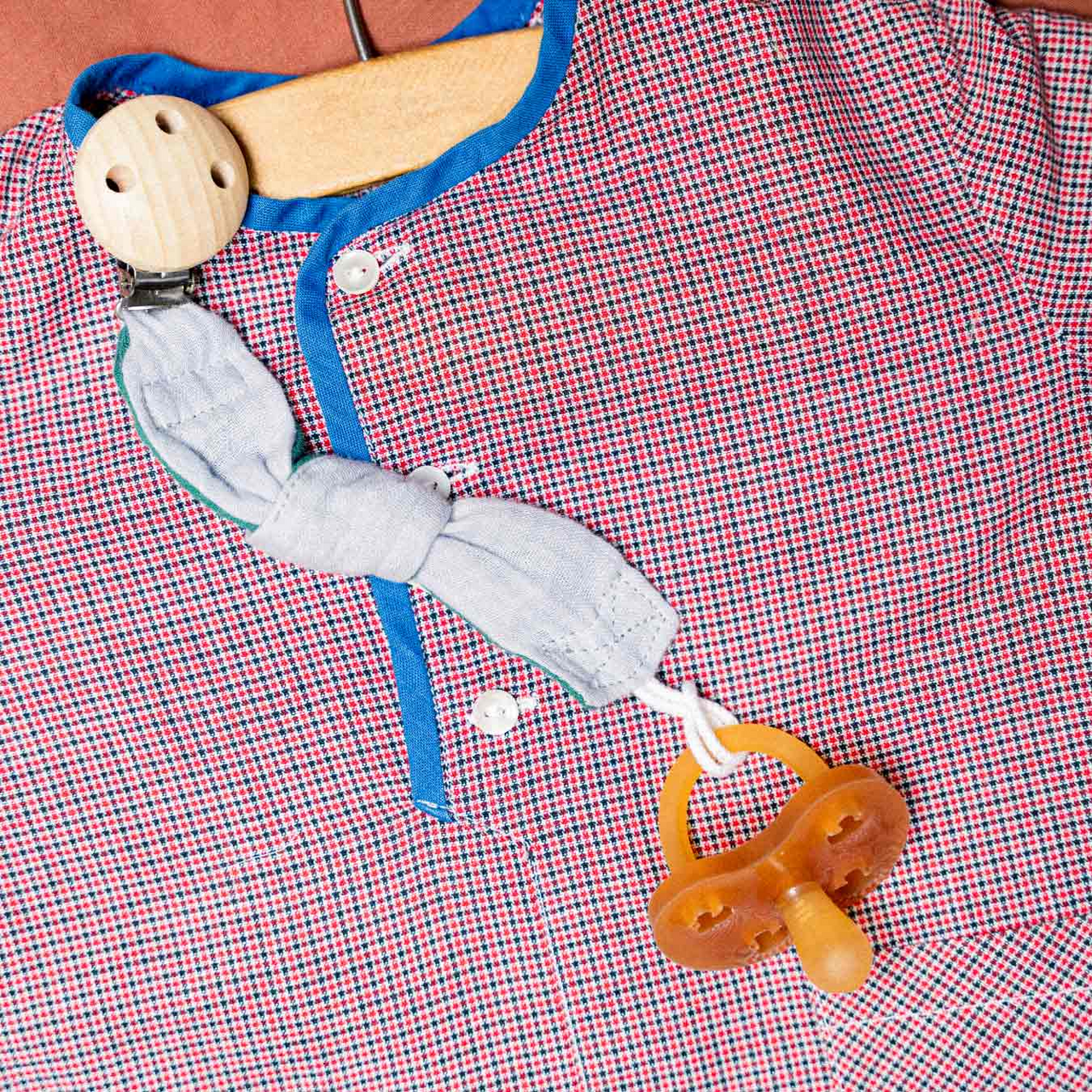 CALM Schnullerkette hellblau/emerald CALM Schnullerkette hellblau/emerald