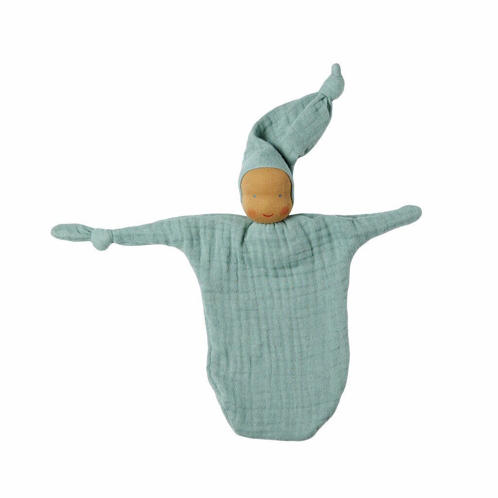 Waldorfwichtel klein turquoise Waldorfwichtel klein turquoise