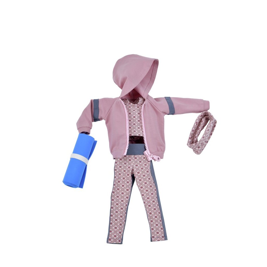 Fitness Outfit mit Yogamatte Fitness Outfit mit Yogamatte