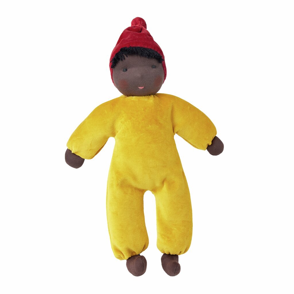 Waldorfpuppe NANA safran Waldorfpuppe NANA safran